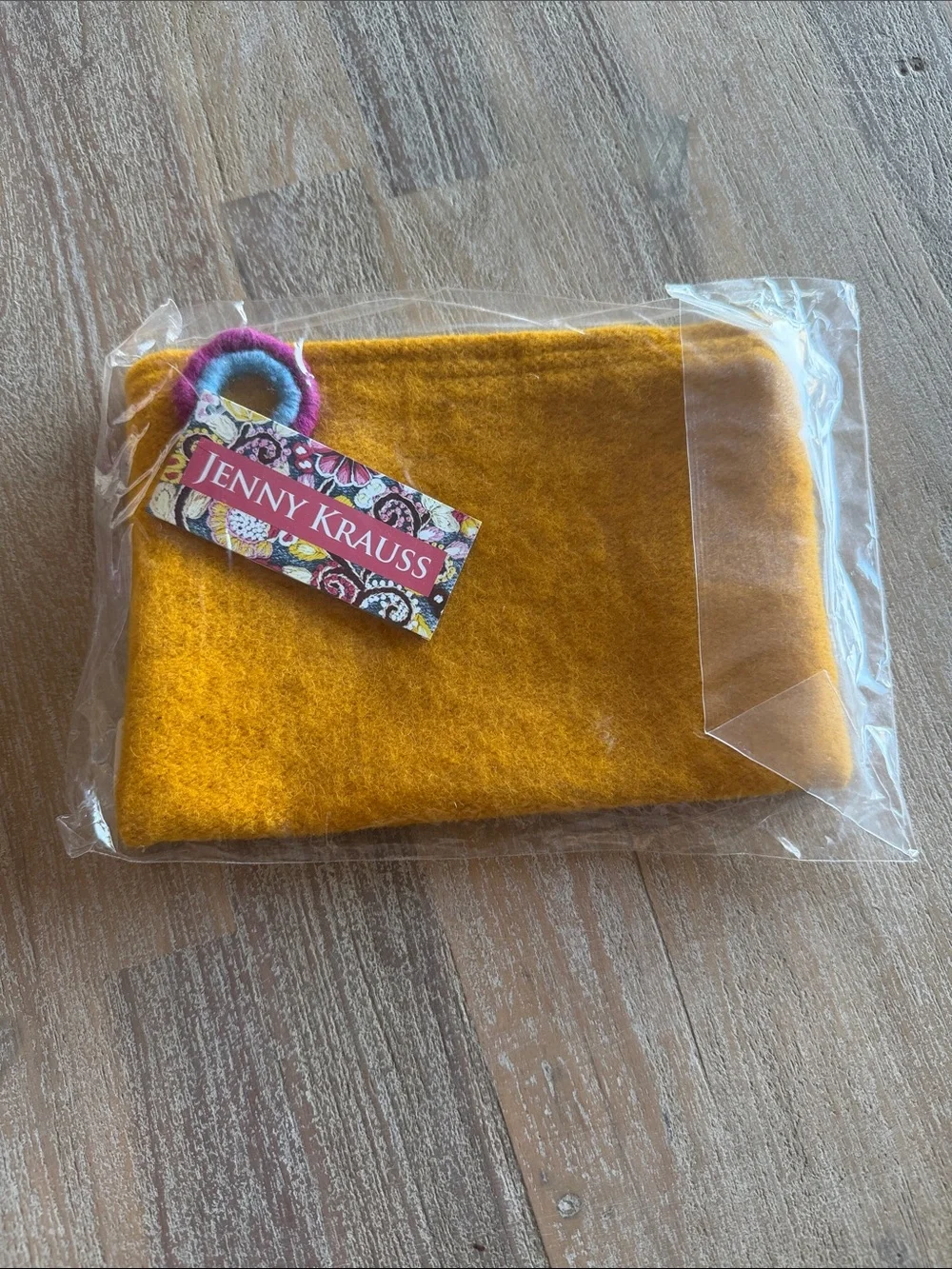 Jenny Krauss Taurus Yellow Zodiac Pouch